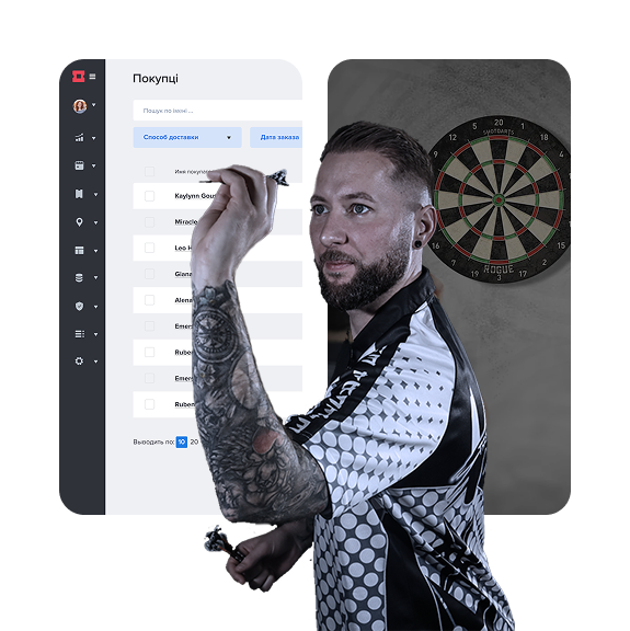 Darts ticketing software: ticket sales, fan CRM and entry