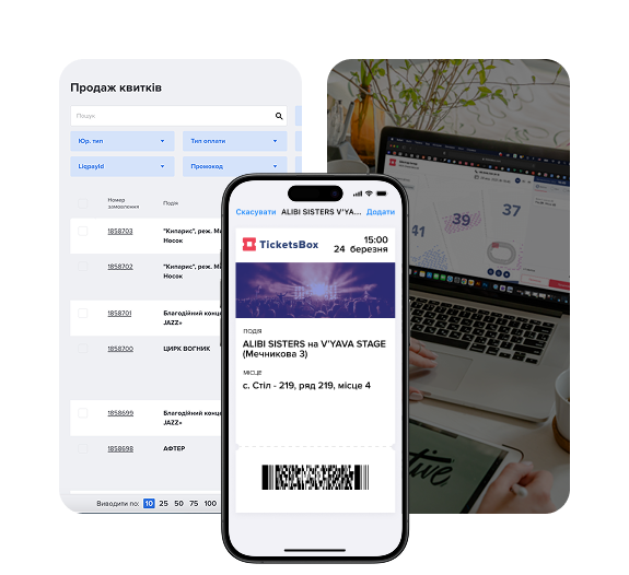 Ticket sales CRM system