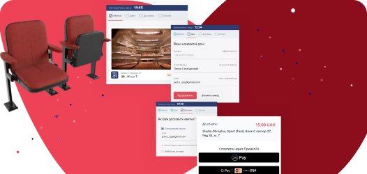 A variety of payment methods