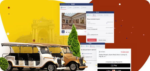 A variety of payment methods